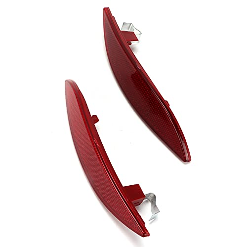 Paar Rear Bumper Reflectors 265650004R Vervanging voor Megane III Fluence Reflective Lens Car Accessory 3