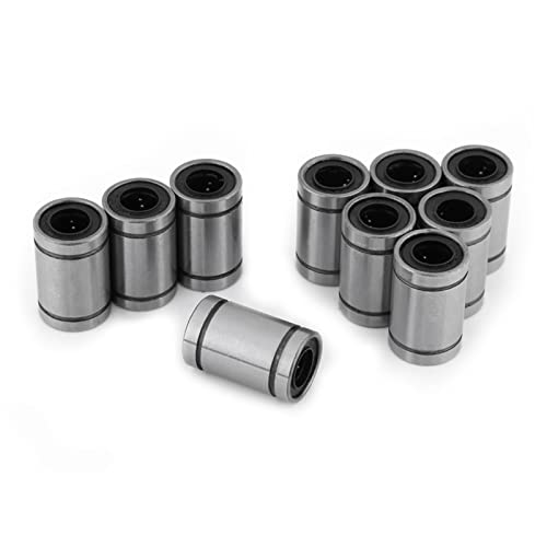 10Pcs LM8UU 8mm lagers 8 * 15 * 24 Lineaire Bewegingsballager Bushing CNC schuifbus voor 8mm Rod, 3D Printer CNC onderdelen 3
