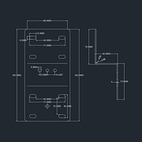 Zee Buitenwand gemonteerde antenne klem montage beugel dubbele U-vormige hoepel pijp klem accessoires, antenne paal U-vormige buis klem 5