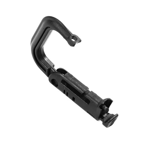 12 st Tactical Hangband Carabiner Molle Strap Nylon Carabiner Clip Keychain Ring voor Tactical Rugzak Klimmen Wandelen Outdoor Gebruik 5