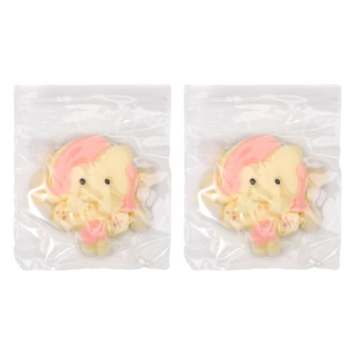 2pc Pony Squeeze Toy, schattig Squishy speelgoed pony Taba Novelty Fidget Sensory Speelgoed voor kinderen Tieners Volwassenen Huis Office Relaxing (Shiny Style)