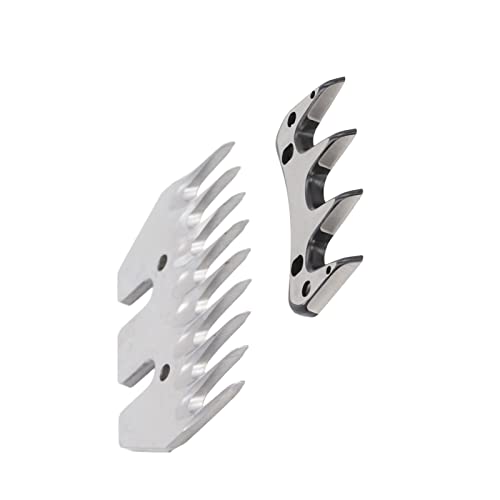 Elektrische scheermes voor schapenkool staal 9 tanden penetreren dragen resistent wol Comb mes voor het begin geschoren en dikke wol 3