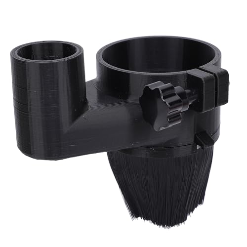 65mm CNC Stofschoen Router Stofhoes met Magnetisch Ontwerp, Afneembare Bristles, voor 1.5KW Spindle Motor Gravure Machine