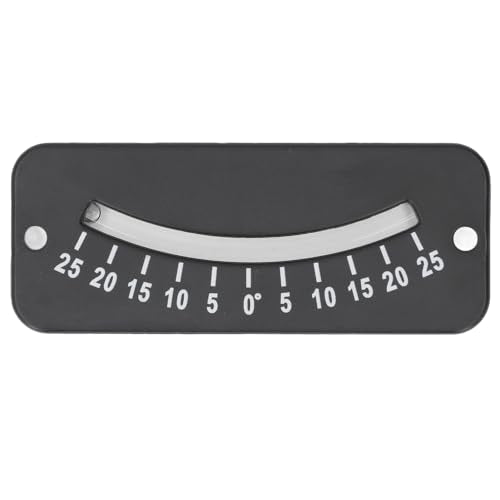 25° Steering Inclinometer, ABS Minihoek Inclinometer voor motorfiets met duidelijke schaal voor horizontale niveautests