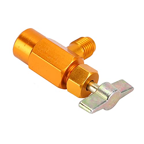 Flesopeningsventiel -gereedschap hoge naauwvaardigheid 1/4 SAE -draad voor koolmijdelflessen 1/2ACME TT1214 van aluminiumlegeringsmateriaal, geschikt voor airconditioning (1/2ACME TT1214) 3