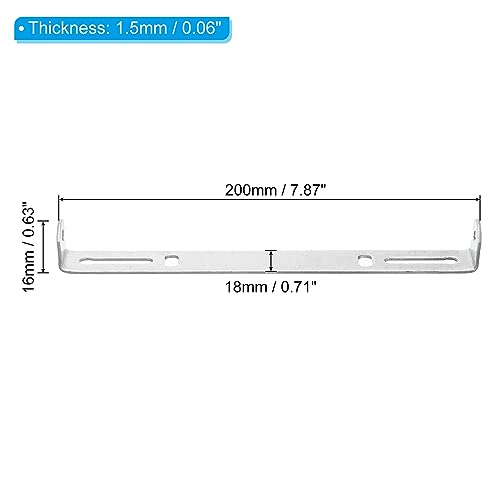 200mm Plafondlamp set, 2 Sets Fixture, Montage Bracket Steel Plate voor thuis en op kantoor, Ophanging, Wandlamp, met schroef, Wasmachine, Nut Kit