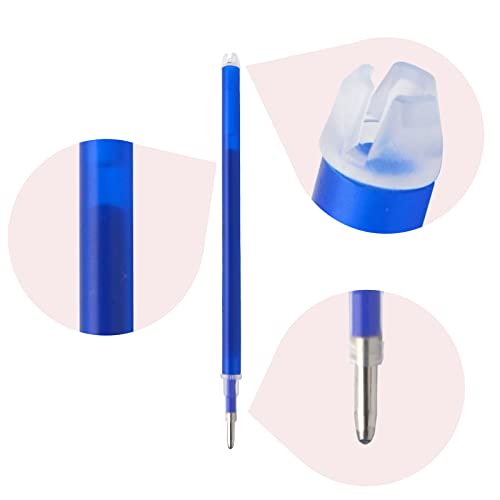 HA1274BK Navulbare pen 9PCS Navulbare inkt 0.7mm zwart uitwisbaar Pen opnieuw vullen 4