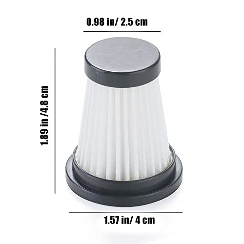 3Pcs HEPA Filters Vervangingsonderdelen voor Moosoo K12 K12 PRO K13 Draadloze Stofzuiger voor Genius Invictus A 1.0X7/2.0/3.0e Handheld stofzuiger accessoires Filter