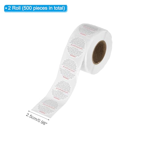 Kaarsen Waarschuwing Labels Teken, 1000 Pack Decals Kaarsveiligheid Stickers Decal