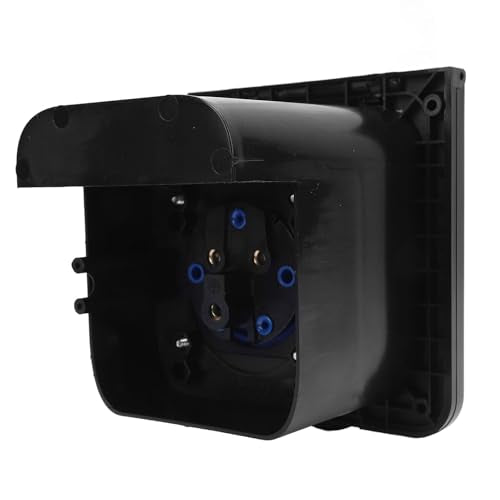 RV Power Connector 32A Inbouw Waterdichte Shore Power Connector Camper Trailer (BLACK) 4