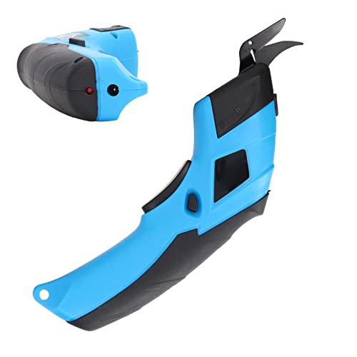 Elektrische schaar voor snijwerk, elektrische schaar met 2 bladen, Draadloze USB Oplaadbaar schaarschaar gereedschap voor snijden, mechanische componenten 4