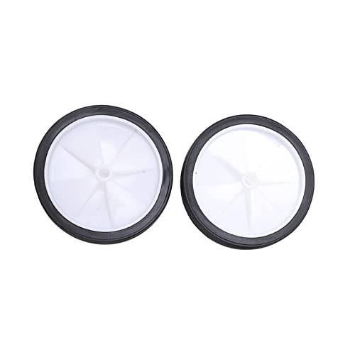 Trainingswielen voor kinderfietsen, Verstelbare stalen steunwielen voor kinderfietsen van 18 tot 24 inch (BLACK) 5