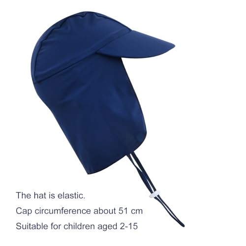 Baby meisjes jongens strand hoed bescherming kinderen UPF 50+ verstelbare baby zonnehoed voor 1-6 jaar kinderen