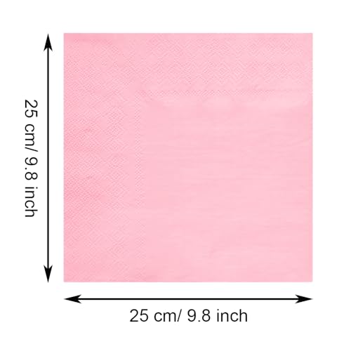 60 stuks Multicolor Paper Napkins, Square Napkins, Rainbow Lunch Dinerware voor verjaardagen, bruiloft, Family Gathering (25x25cm)