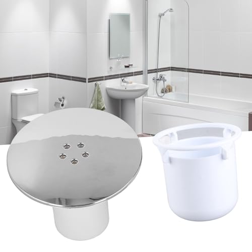 Douche Drain Cover, Douche Drain Cover Waste Plug Hole Cover Vervanging Chromatische behandeling Snelle stroom