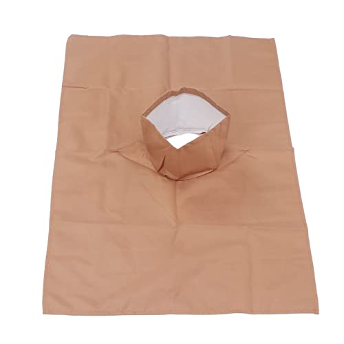 Massage Tafelblad met gezichtsgat voor Universal Beauty Bed Bank Cover ademend zacht voor spa schoonheid en gezicht Parlor(Light Tanned)