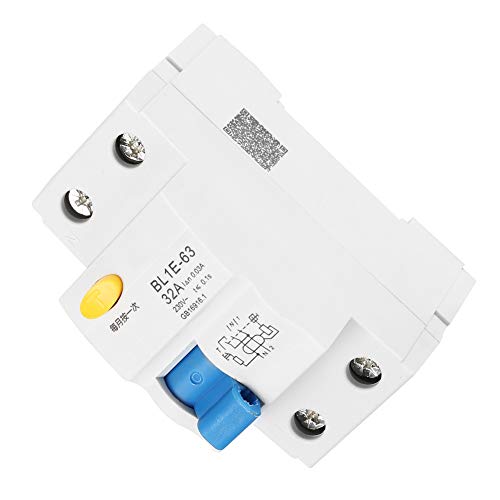 RCCB, Stroomondermakelaar, Aardlekschakelaar 230V 30mA Railmontage Aardlekschakelaar voor Thuis, Stroomonderbrekers 3
