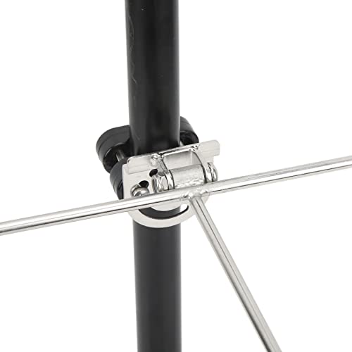 Marine Rack, Boat Rack 304 Roestvrij staal Opvouwbare dubbele houder voor 7in Marine Yacht Fenders 5