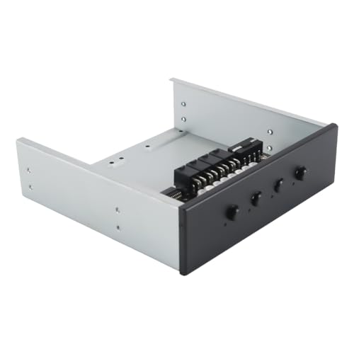 4 Switch SATA HDD Power Controller voor Desktop PC met IDE SATA 15-Pin Interfaces en 2 x 2,5" harde schijf Slots