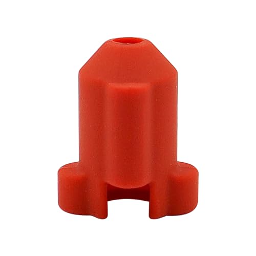 ZEE 6PCS warmend verwarming blok Siliconen sokken hoge temperatuur extruder verwarming blok Siliconen hoes voor Crealiteit K1/K1 MAX 3