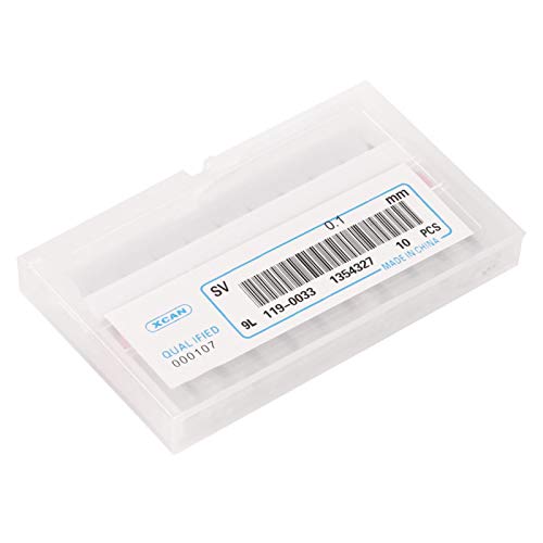 10 stuks wolfraam Carbide Macro Drill Bits Set, PCB Boor bit set, Mini Drill Shank voor Printed Circuit Board(0.1mm)