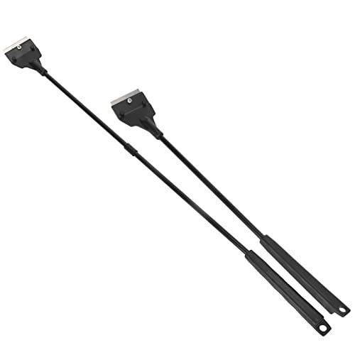 Aquarium Algenkrabber, Long Handle Cleaning Tool en Verwisselbare Blades, voor Visglas (Standard Scraper)