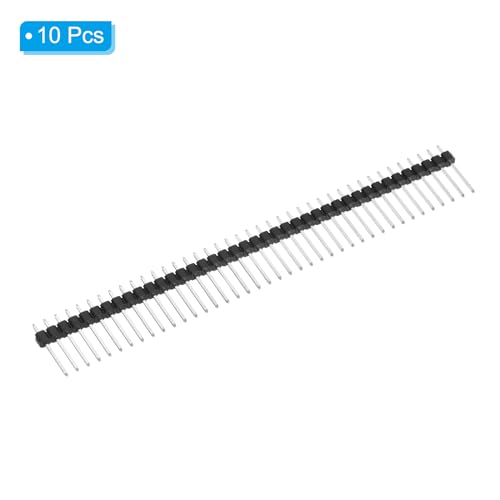 DIP Pin Header Enkele rij 40P 15mm Lengte Koper Plat voor PCB Verpakking van 10 3