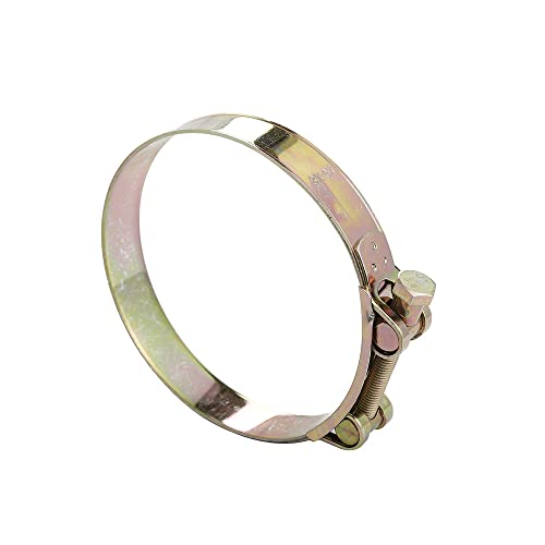 20-22mm Stainless Steel Tube Clamp T-Bolt Clamp Heavy Duty Slang Clamp Benzine Clips voor Automobiles, Industrieën, Schepen, Huizen, enz. 4 stuks