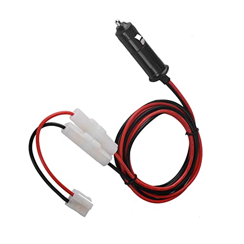 Car Mobile Radio Power Cable, T Shape Sigaret Lighter FT-7900 7800 8800 8900 1907 Sigaret Aansteker Vorm Installaties en anderemotive Kabels FT 7900