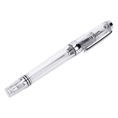 Grote Capaciteit Fountain Pen met Transparante Business Schrijven Pen, Geschikt voor Tekenen en Algemeen Handschrift. Ideaal voor feestdagen, kerstmis, verjaardagen. Glad 4