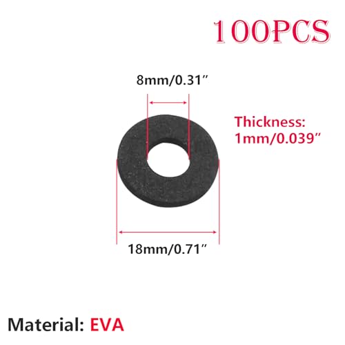 100 stuks schokabsorberende pads voor auto's