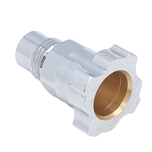 M16 1,5mm Sprayer Head Connector, Pot Joints Roestvrij stalen wegwerppistool Accessoires Luchtborstel Adapter set Goede afdichting Stabiele prestaties, voor het upgraden en vervangen (externe draad)