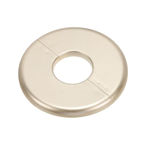 Wand Split Flange 34.5mm, ABS Ronde Zelfklevende Rosette Plaat Gesp, Hookah Cover voor Keuken, Badkamer, Arm, Pipe Faucet, Decoratie, Goud