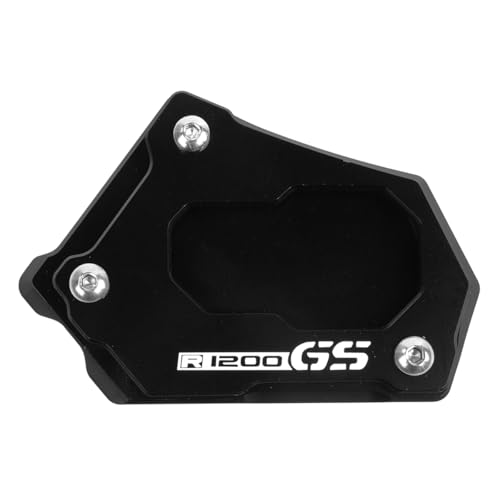 CNC Aluminium Legering Motorfiets Side Stand, Uitgebreide Ondersteuning Voeten Verruimde Bracket Plate, Geschikt voor R1200GS/R1250GS/F750GS/F850GS ADV LC/Rallye HP 3