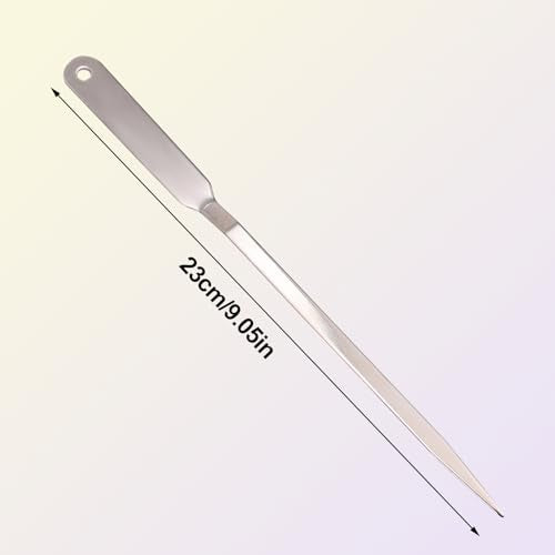 4 st Briefopener, Roestvrij staal briefopener envelop Cutter voor het verpakken van papier voor thuiskantoor en school (Zilver)