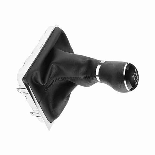 6 Speed Gear Shift Knob, Shift Knob Gaater Boat Shift Knob Gaater 6 Speed Car Shift Knob Stick Gaiter Boot Frame Kit voor Passat B7 2011-2012 4