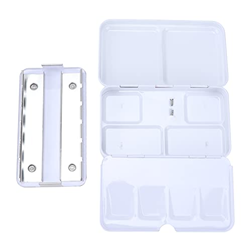 Aquarelverf Box Palette Verf geval Aquarelverf Palette Metal Box Tin Iron Solid Pigment Case voor Aquarel Gouache Olieverf