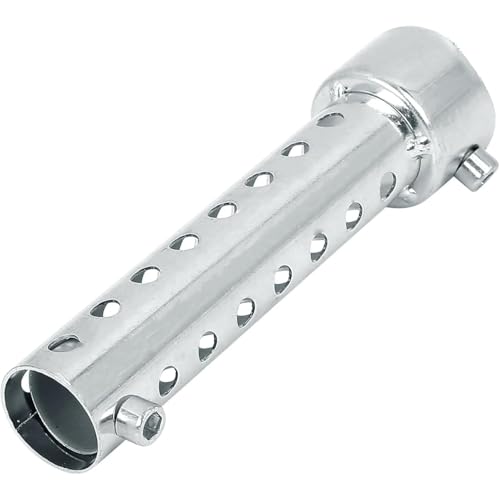 Universele motor uitlaat kan DB Killer Muffler Baffle invoegen zilver door (35mm) 5