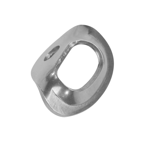 4 Piece Ankerhaak Set, 2500kg Capaciteit Roestvrij staal Rock Klimmen Hanger 4