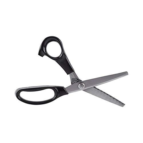 Stof Kant Driehoek Schaar, Comfort Grips Professional Dressmaking Pinking Shears Crafts Snijdschaar Naaischaar, Professionele Handheld Dressmaking (7mm)