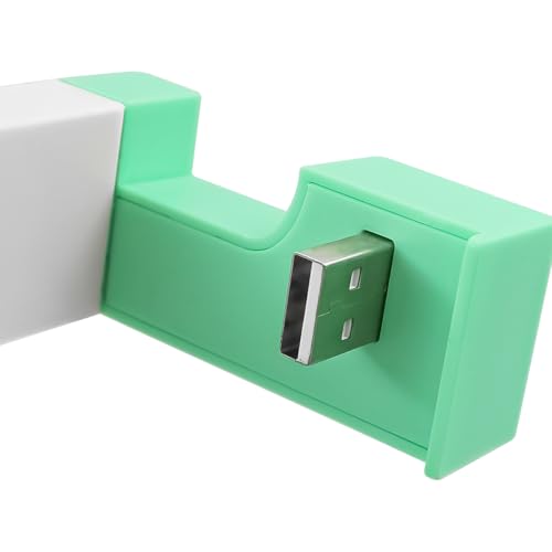 Sea Charging Dock Compatibel met Switch Joycons Controller, 4 in 1 Joy-Con Oplaadstation Docking Station met LED-indicator (groen, wit)