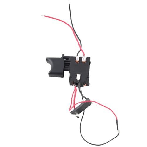 Trigger switch Draadloze Lithium Batterij Boorsnelheidsregeling, 7.2-24V Elektrische Drill Trigger Switch met licht, zwart 4