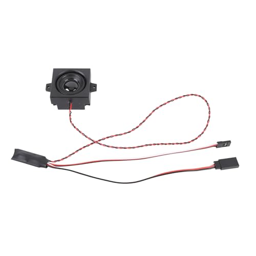 RC Engine Sound Simulator, met 5W Speaker, Plastic Koper RC Motor Simulation Sound Group voor 1/10 1/8 1/6 RC Type Car Crawler Racing Accessoires