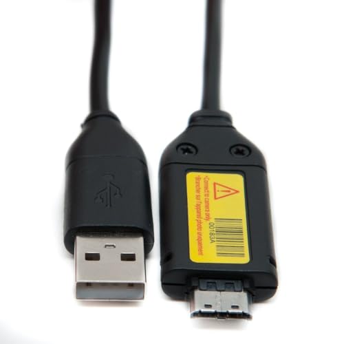 USB kabel plug data kabel compatibel met Samsung Digitale Camera WB Series: WB2000, WB210, WB500, WB5000, WB550, WB5500, WB600, WB610, WB650, WB660, WB690, WB700, WB710, WB720 digitale camera's (SUC-3 SUC-5 SUC-7)