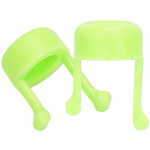 2-Piece Eye Drop Guide, praktische Eye Drop Aid Applicator Fleshouder Bracket Device (Vegetable) 3