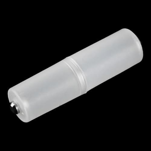 20 st Batterijadapter Converter voor AAA naar AA Batterijen, Transparante Behuizing, Houder met metalen contacten op de bodem 4