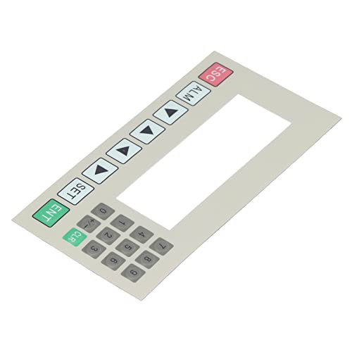 Membrane-toetsenbordtekstweergave Membrane Knop Gebruikervriendelijk Membrane Keyboard voor MD204 OP320 A OP325 Transparante Plastic Foil 164,0 X 86,0 Mm Grootte