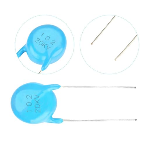 20st 20KV Keramische condensator, 1nF 0,001uF 1000pF 102 Hoge spanning Keramische condensatorkit, voor elektronische nauwkeurige instrumenten 5