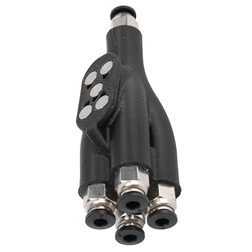 4-in-1 Pijpuitbreiding Port 3D Printer Adapter met 4 Power Modules voor P1S P1P, AMS Tube Connector PTFE Materiaal Conveyor Tube voor 3D Printer