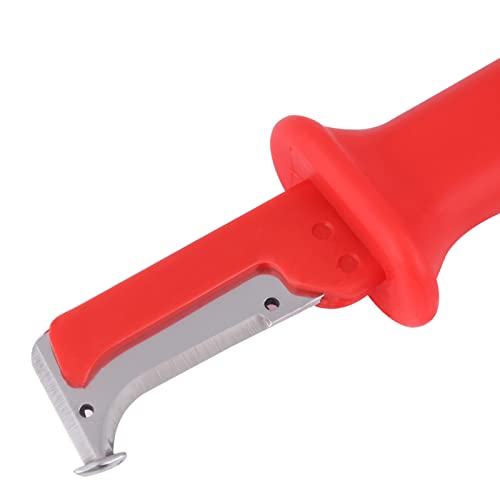 Red Isolatie Kabel Messer, Swa Kabel Stripper met geïsoleerd handvat, Vaste draadstripper met dop